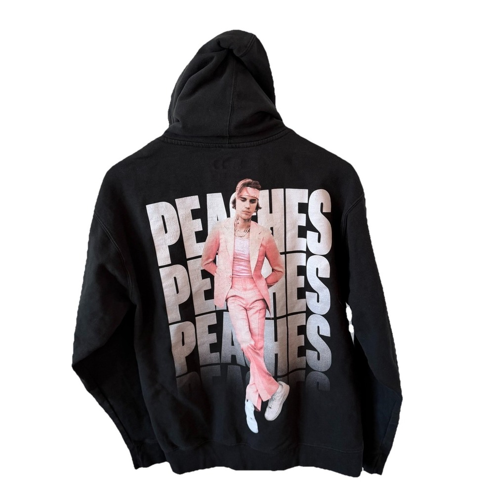 Justin Bieber Peaches Hoodie Sweatshirt Official Justice Merch Size Medium
